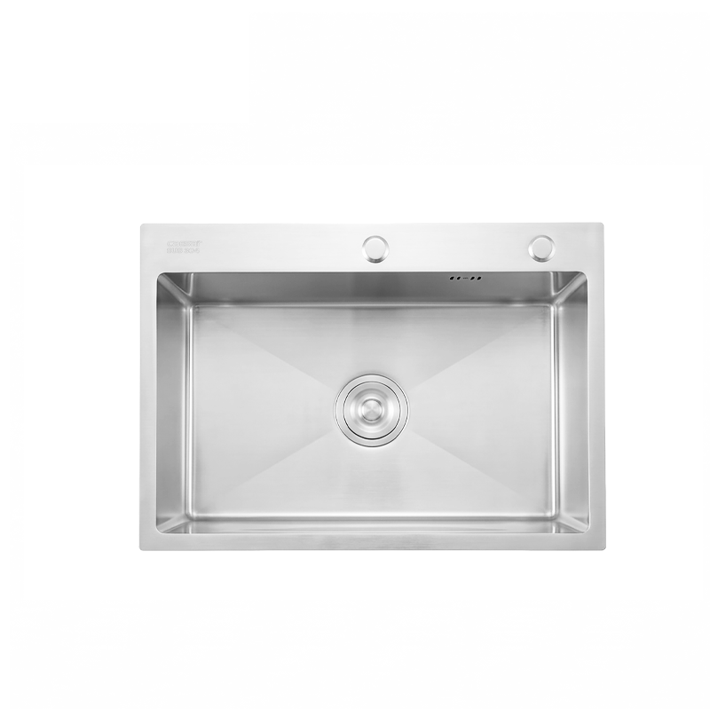 Chậu rửa chén inox - 1 Hộc CAESAR - KSH01H060SX