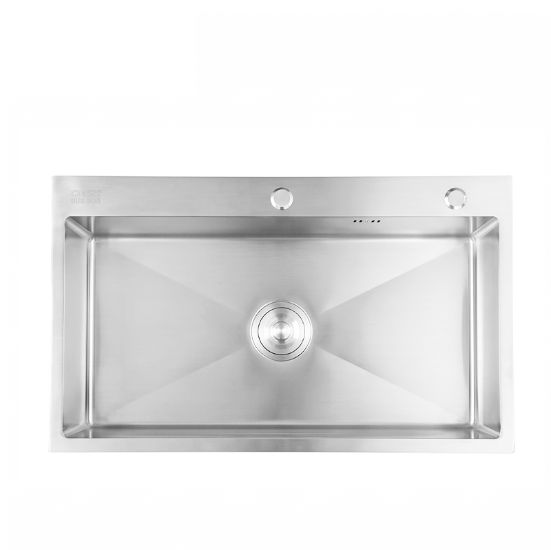 Chậu rửa chén inox - 1 Hộc CAESAR - KSH01H082SX