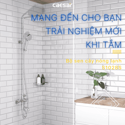 Sen cây nóng lạnh, chất liệu inox sus304 cực chất lượng. S1028S Caesar