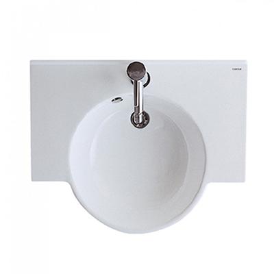 Lavabo chân trụ INOX - LF5306+AS006CTN