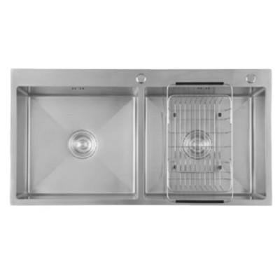 Chậu rửa chén inox - 2 Hộc CAESAR - KSH02H100SX