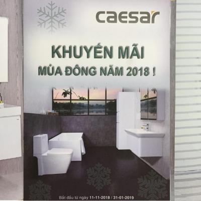 CAESAR - Khuyến mãi mùa đông năm 2018