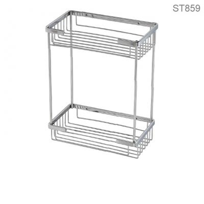 Kệ Inox vuông 2 tầng - ST859